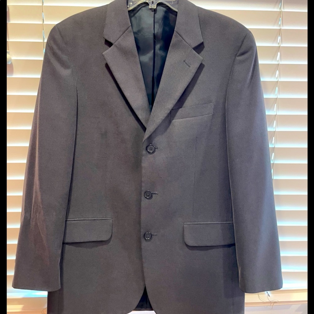 Men’s Alfani dark gray suit jacket from Macy’s mens store SIZE R38
